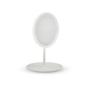 USB Charging Three Color LED Light  Touch Switch  Removable Portable  Desktop Multi-functional 90 Rotation  Makeup Mirror
