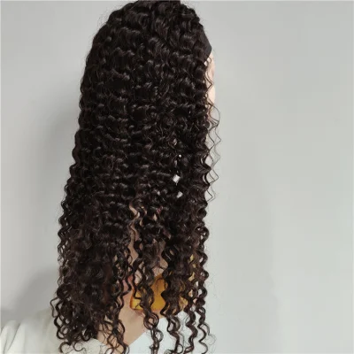 Wholesale 100% Mink Remy Cuticle Aligned Deep Wave Brazilian Headband Wig Human Hair Wigs for Black Women