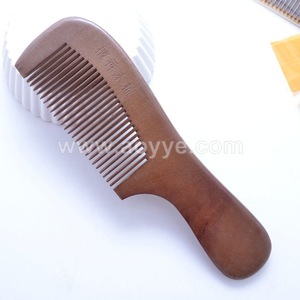 Wholesale Customized Logo Sandalwood Hair Comb Wooden Combs