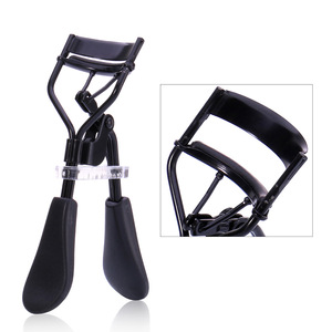 Wholesale O.TWO.O High Quality Stainless Steel Beauty Tools Black Silver Eyelash Curler