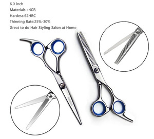 Wholesale professional stainless steel hair cutting scissors for hairdressers Styling Tool