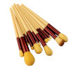 13pcs Makeup Brush Red Rose Series Wooden Handle Luxury Brush Set
