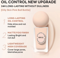 PAPA FEEL Longwear Liquid Matte Foundation 30ml | Longwear | Lightweight | Soft Matte | SPF | Waterproof