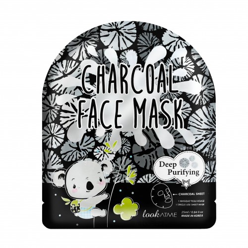 lookATME CHARCOAL TENCEL FACE MASK