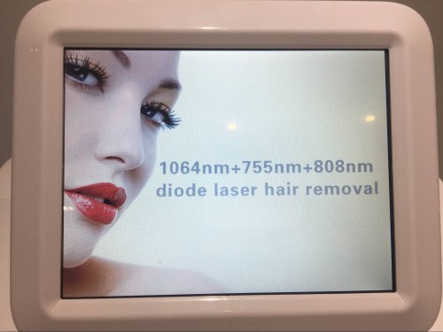 Three Wavelength Diode Laser Hair Removal Machine