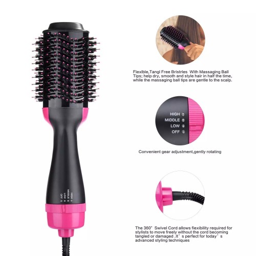 One Step Hair Dryer Hot Air Brush