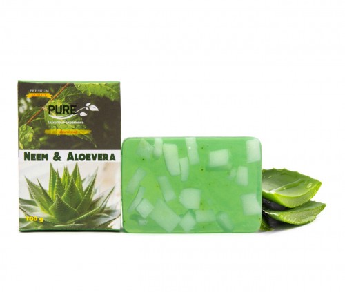 NEEM & ALOEVERA WITH CHIPS SOAP