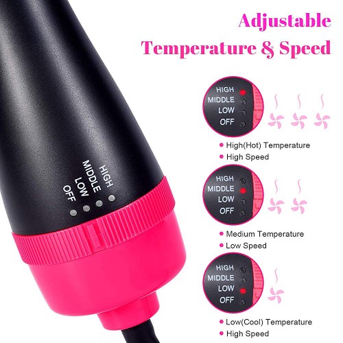 One Step Hair Dryer Hot Air Brush