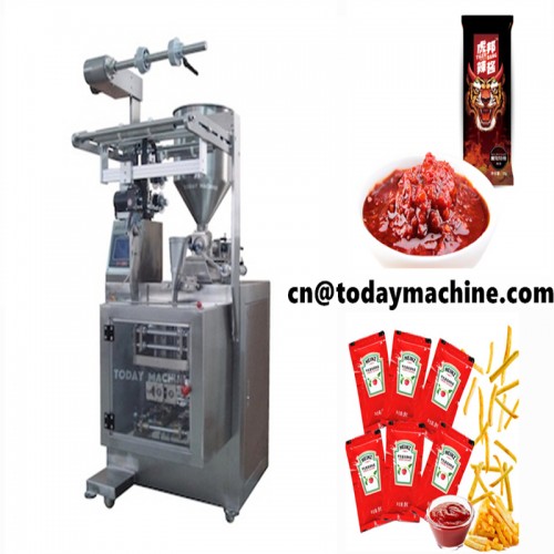 pneumatic liquid and paste filling and packaging machine