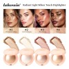 Newly Fashion Vegan Waterproof Oil Control Highlighter Powder Wholesale Transfer Proof Smudge Proof Body Powder Highlighter