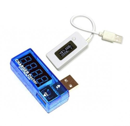 USB Port Output Ammeter Output Voltage Charger Tester