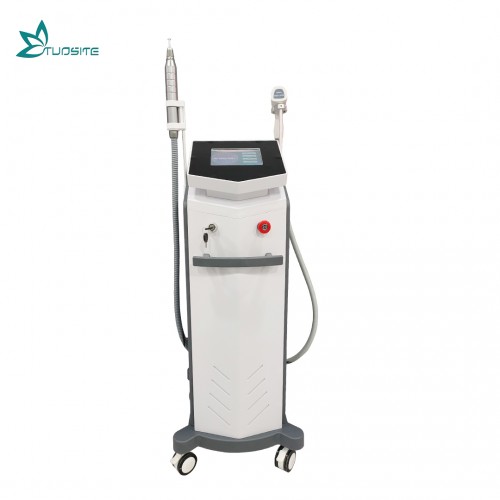 Professional 2 in 1 ND YAG Laser Tattoo Removal Diode Laser Hair Removal Machine