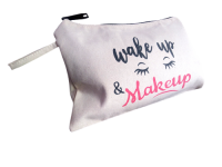Canvas Cosmetic Bag and Canvas Cotton Pouch