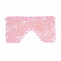 Modern Fashion Square Jade Eyelids Hot And Cold Compress Rose Quartz Beauty Massage Patches Eye Mask