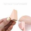 Straight Cut 8-Petal Shaped Cosmetic Makeup Face Puff - High-Quality Makeup Applicator