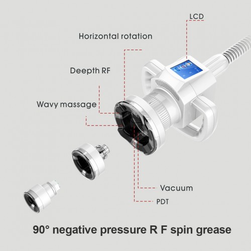 Cavitation RF Fat Rotating RF Professional Technology EMS Finger Bio Micro Current Machine Body