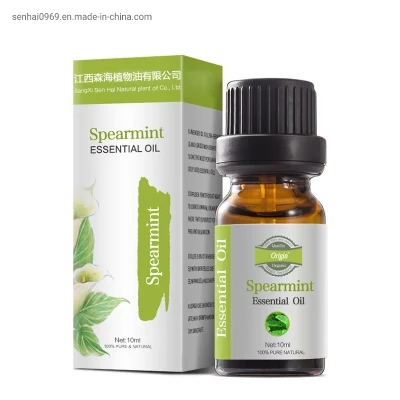 100% Pure Natural Plant Extracted Oil Food Grade Flavour CAS 8008-79-5 Spearmint Essential Oil for Medicine