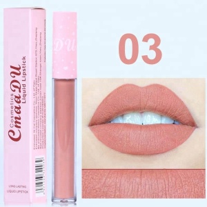 2018 CMAADU Matte or glitter lipgloss make your own lip gloss liquid lipstick