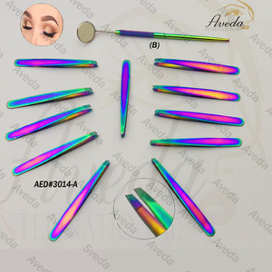 2018 Hot Sale Multy Color Eyebrow Tweeezers / Best Design Eyebrow Tweezers Aveda International