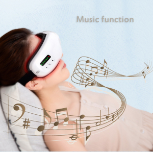 2021 Wireless Rechargeable Eye Massager Intelligent Mode Operation Eye Massager warm heated air pressure with music