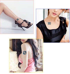 450 designs 2016 Temporary Tattoo Removable waterproof Black Tattoos Art Stickers Body art