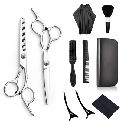 6 Inch Stainless Steel Hairdressing Scissors Cutting Barber Scissor Set