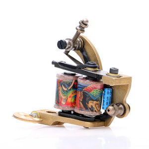 AI-Aiheogae High Quality Liner Dual 10 Wrap Coils for Tattoo Gun Supplies Copper Handmade Tattoo Machine TM427