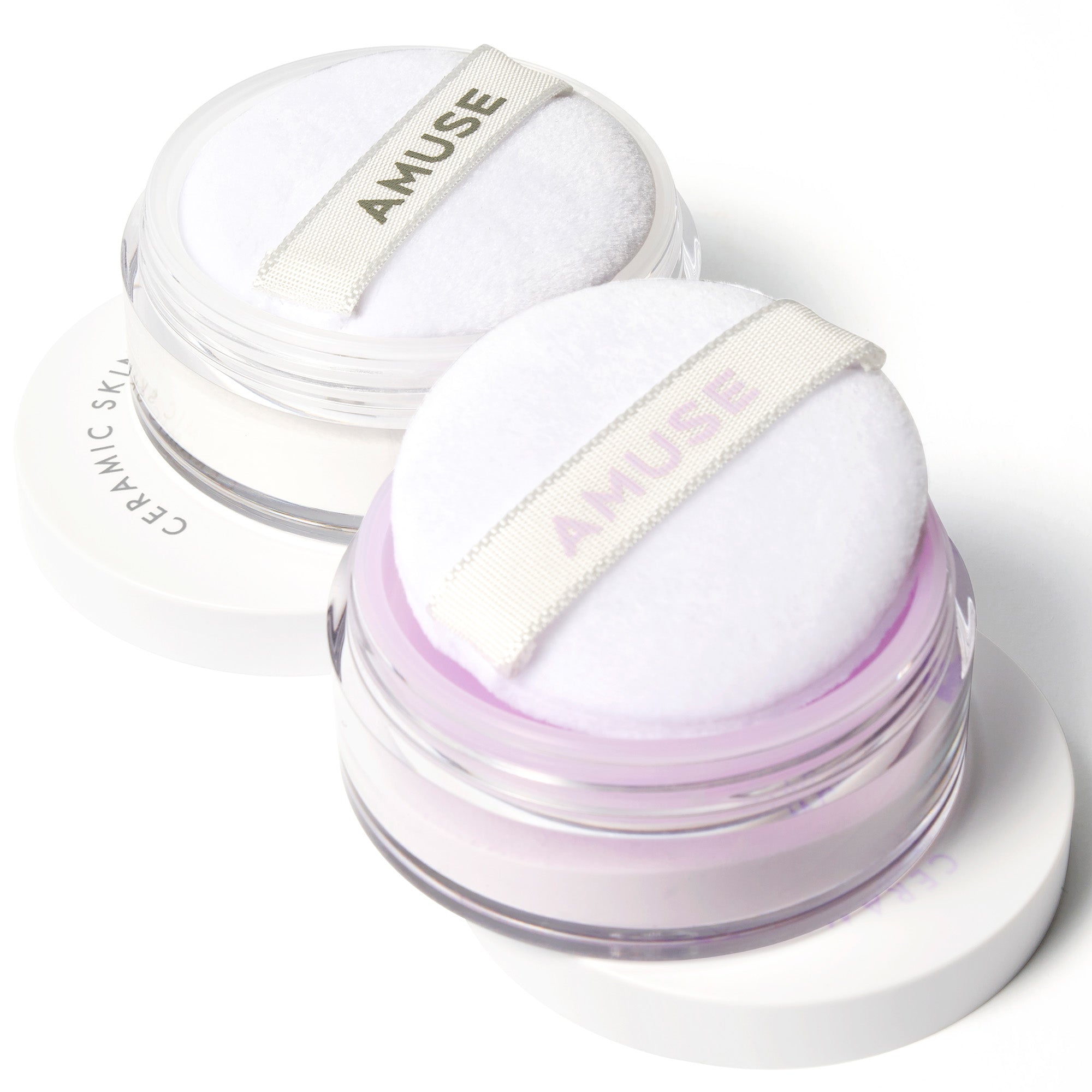 (AMUSE) Ceramic Skin Sebum Powder [02 Violet] 5g