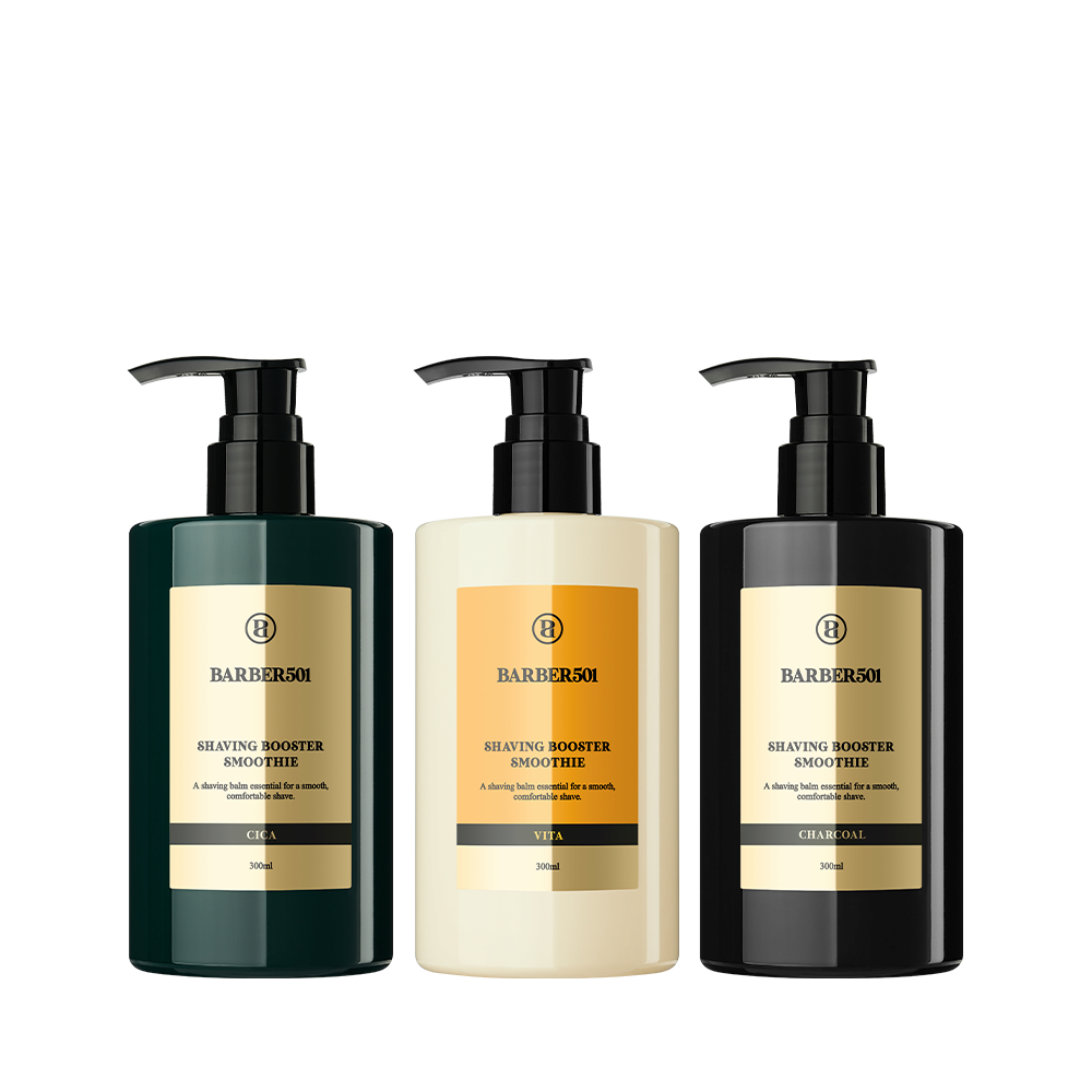 Barber501 Shaving Booster Smoothie Charcoal 300ml