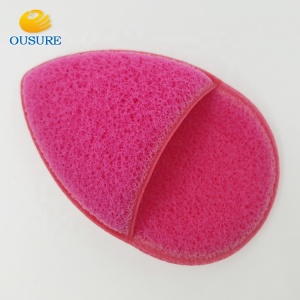 Best selling New Arrival Beauty Cosmetic Makeup Removal Sponge Facial cleanser Gloves Face washing Foam Sponge puff