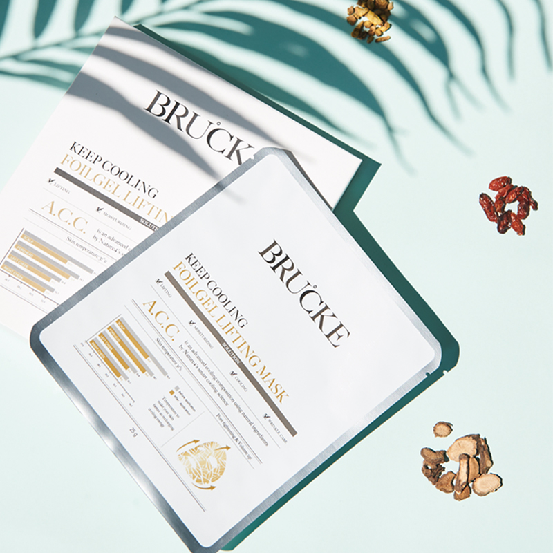 BRUCKE Keep Cooling Foilgel Lifting Mask