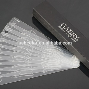 Clear Plastic Eyebrow Stencil Tool,Hot Sale Eyebrow Stencil For Tattoo Microblading Eyebrow