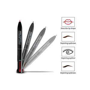 custom makeup permanent 4 in 1 colors auto eyebrow pencil