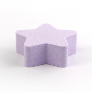 Custom organic private label natural seed oil crystal lavender bath bomb clamshell