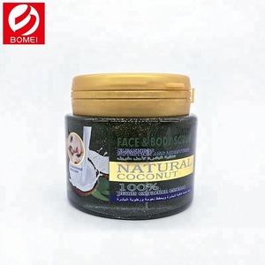 Custom skin exfoliating repairing face body scrub dead skin removal cream