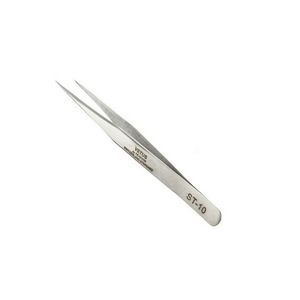 Custom Stainless Steel Slant Tip Eyebrow Tweezers