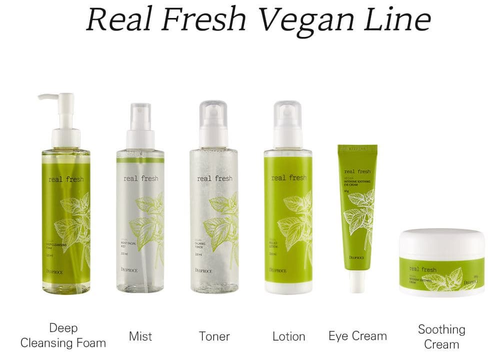 DEOPROCE REAL FRESH VEGAN LINE 