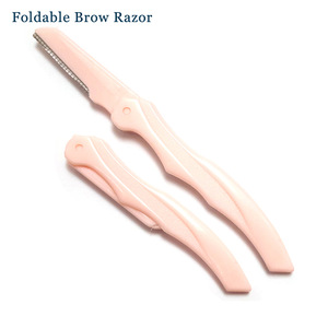 Disposable Eyebrow Razor With Brow Brush