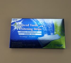 free shipping hot selling advanced teeth whitening strips fast whiten tooth products 14pairs/box 2weeks usage,