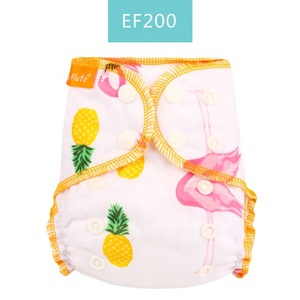 HappyFlute 2018 new arrival Eco-friendly Babyfriend Newborn AIO cloth diaper/nappy