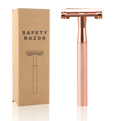 Haward New Arrival Double Edge Metal Shaver Eco Friendly Metal Razor Opening Design Safety Razor