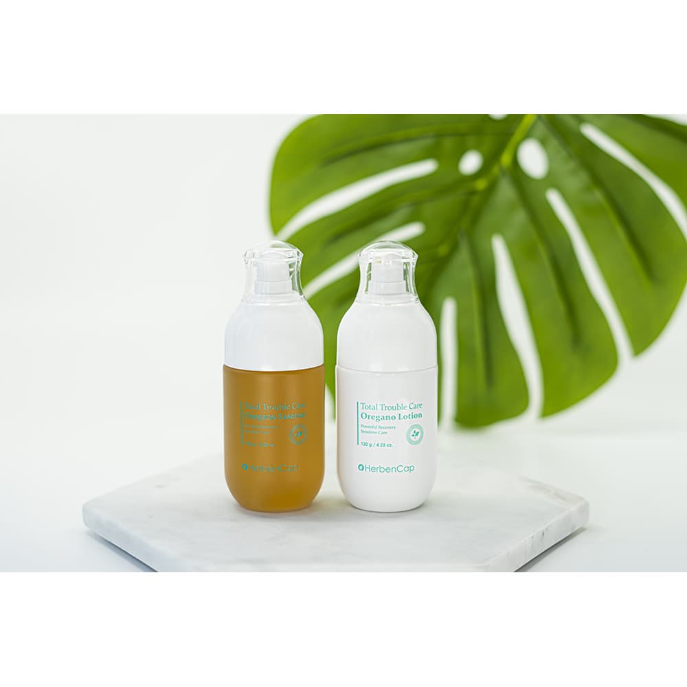 HerbenCap Total Troble Care Oregano Lotion/Essence Set