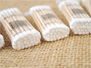 High Quality Eco-Friendly Plastic Stick Cotton Buds Dry Cotton Swabs