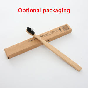 hot Selling High Quality 100% natural biodegradable OEM bamboo toothbrush with customized logo