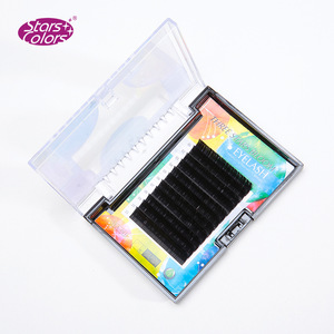 Iconsign super soft eyelash extensions silk lashes with OEM service