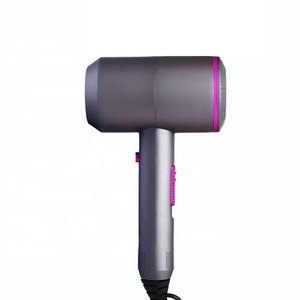 Iron gray and Fuchsia travel hair dryer  1800-2000W supersonic hair dryer  heater