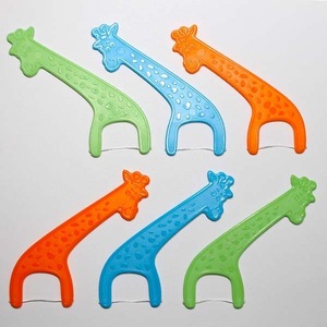 kids cute dental flossers