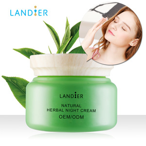 Korean Skin Care Products Natural Herbal Moisturizing Whitening Night Cream for Sensitive Skin