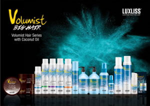 Luxliss Volumist Coconut Oil Shampoo smoothing hair product