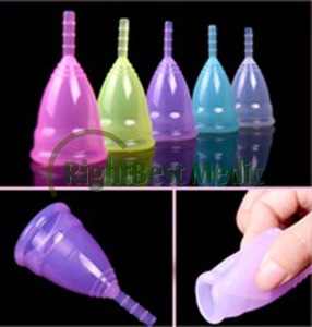 Medical Grade Silicone Menstrual Cup Period Feminine Cup